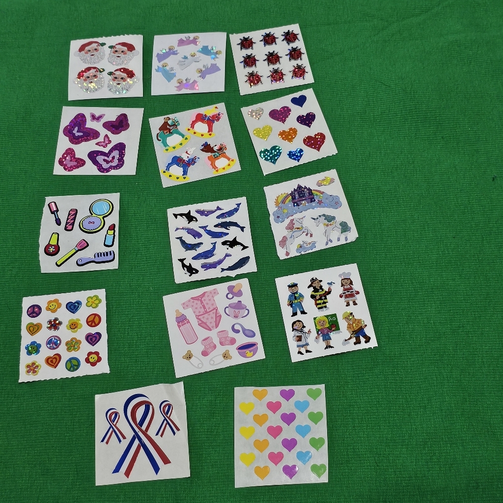 SL3:  Sandylion Sticker Lot - 14 Modules - Multiple Themes